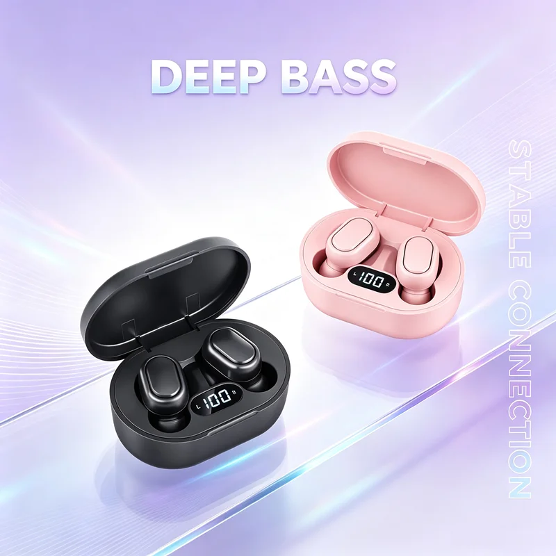 Tws Earbuds Bluetooth 5.3 - Auricolari Bluetooth E7S TWS con microfono,