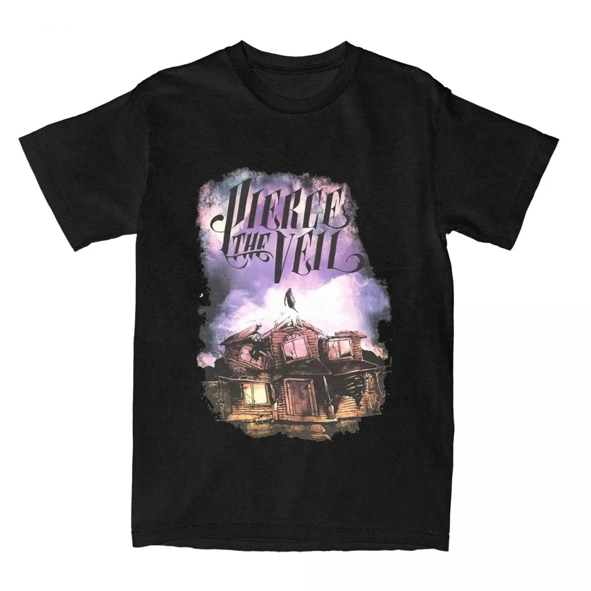 Pierce The Veil Collide With The Sky Men Women T Shirts rock band Accessories Amazing Tee Shirt T-Shirts 100% Cotton Tops