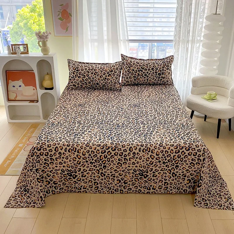 

High Quality Home Bed Sheets Bed Flat Sheet for Double Bed Plain Solid Color Top Sheets Single/Queen/King Flat Bedsheets 시트