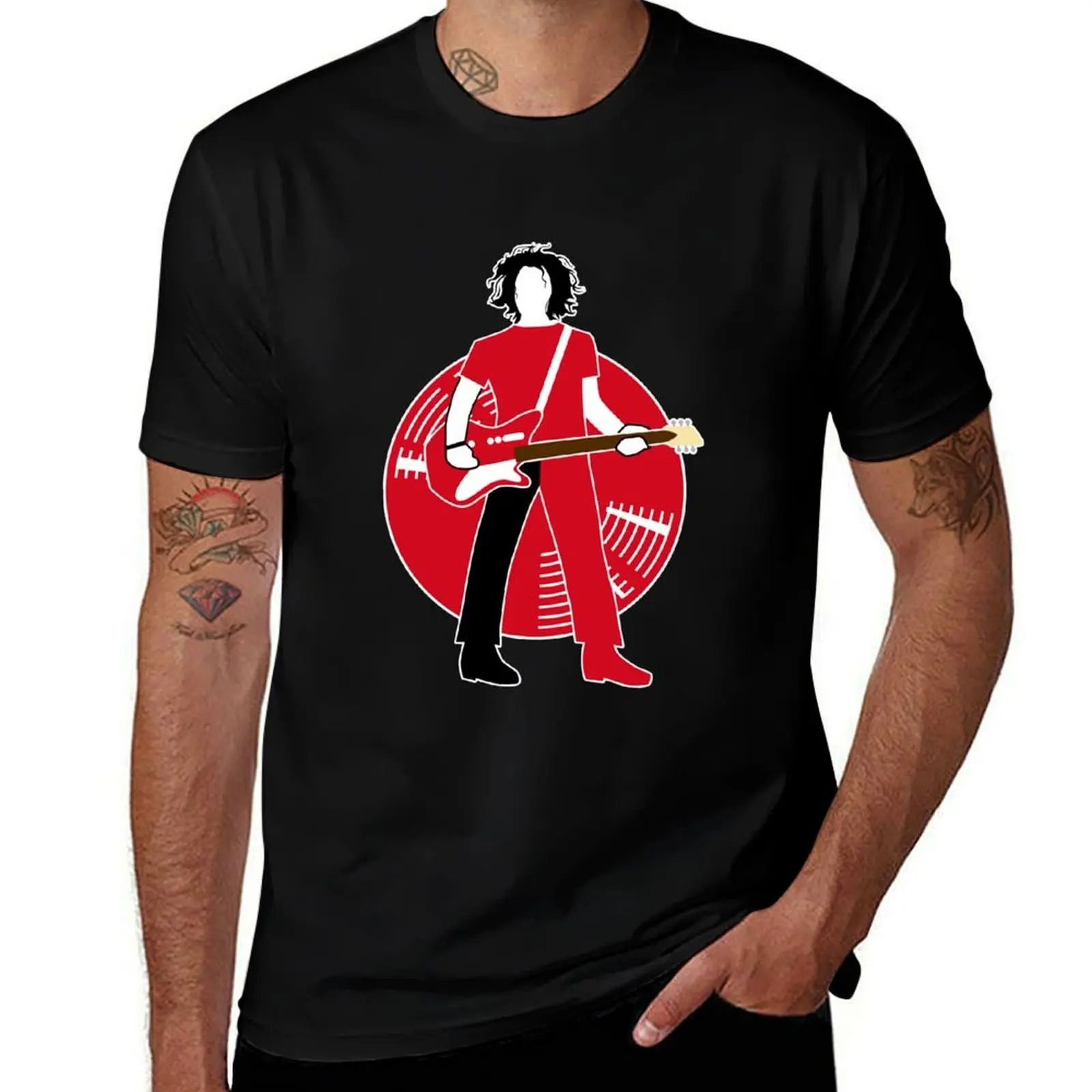 

Women Men Jack The Axe-Pander - Jack White Iii (White Stripes Red Edition) Halloween T-Shirt graphic t shirts for man T-Shirt