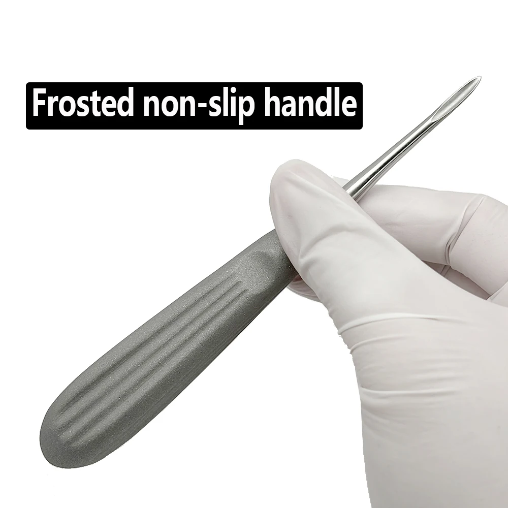 Dental high quality Elevator Frosted Non-slip Handle Dental Curved Root Tooth Extraction Tools Dental Luxating Lift Elevator Kit