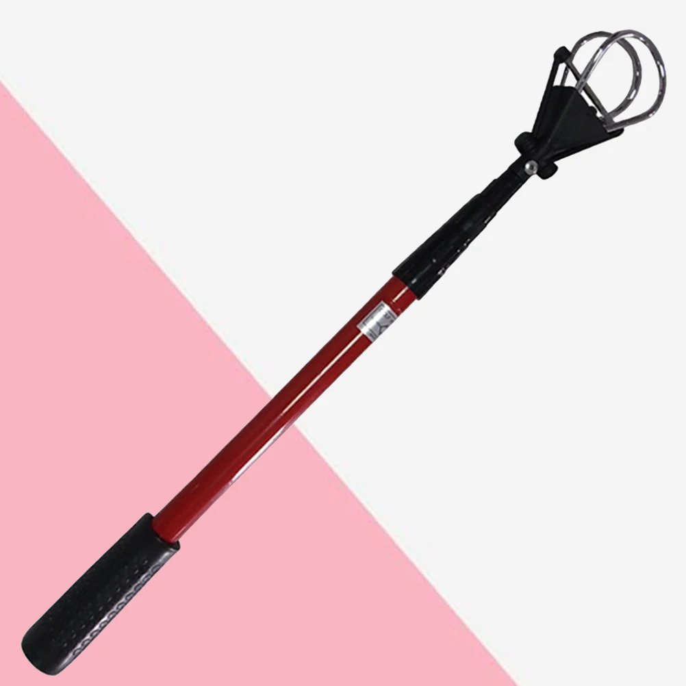 Golf Retriever 6 Inch Long Reach Ball Picker Tool Five Section Telescopic Design Comfortable Handle Ball Grabber for Pond