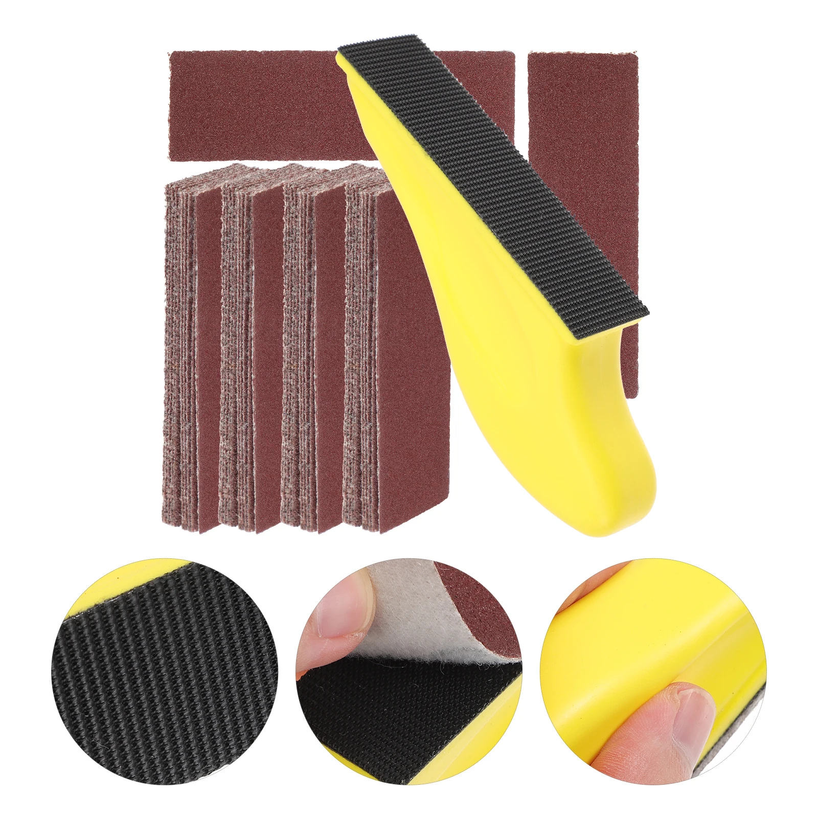

1Set Dry Sand Paper Sheet High 80 120 180 240 400 600 Grit Sanding Paper Automotive Polishing Furniture Finishing
