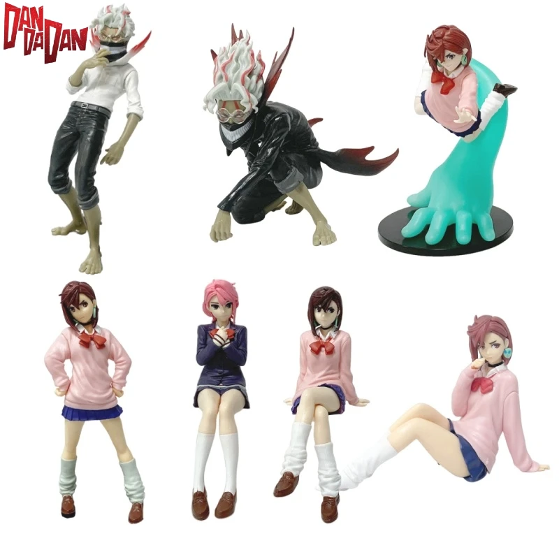 

Dandadan Palm-size Momo Ayase Anime Girl Figure Takakura Ken Action Figure Okarun/Shiratori Aira Figurine Model Doll Toys Gifts