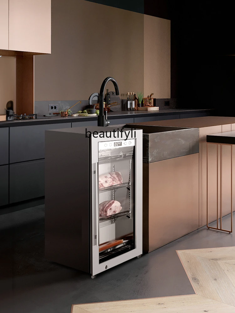 Modern Minimalist Household Dry Beef Cooked Cabinet Steak Beef Sour Cabinet Refrigerated Constant Temperature Preservation