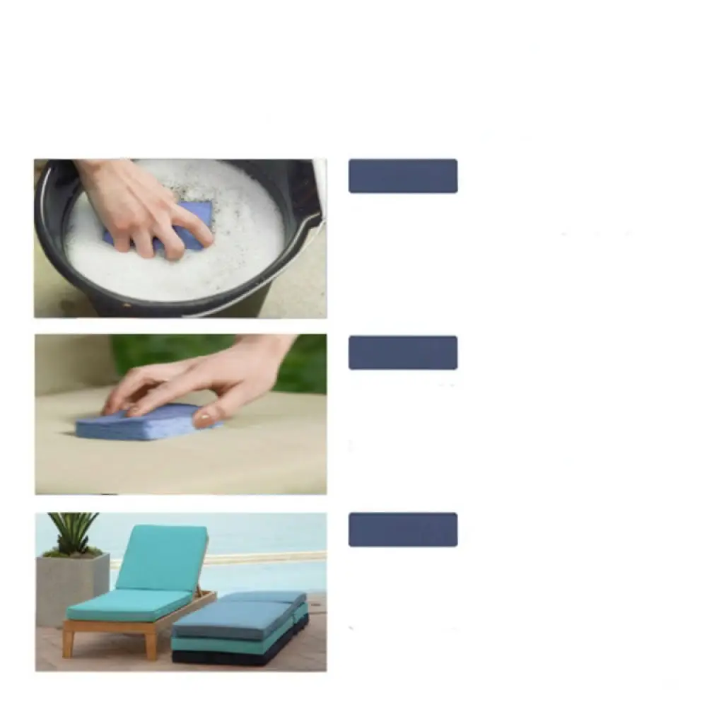 Outdoor Furniture Seat Cushion Covers Olefin Fabric Durable Replacement Protector For Patio Garden Sofa Chairs view 2