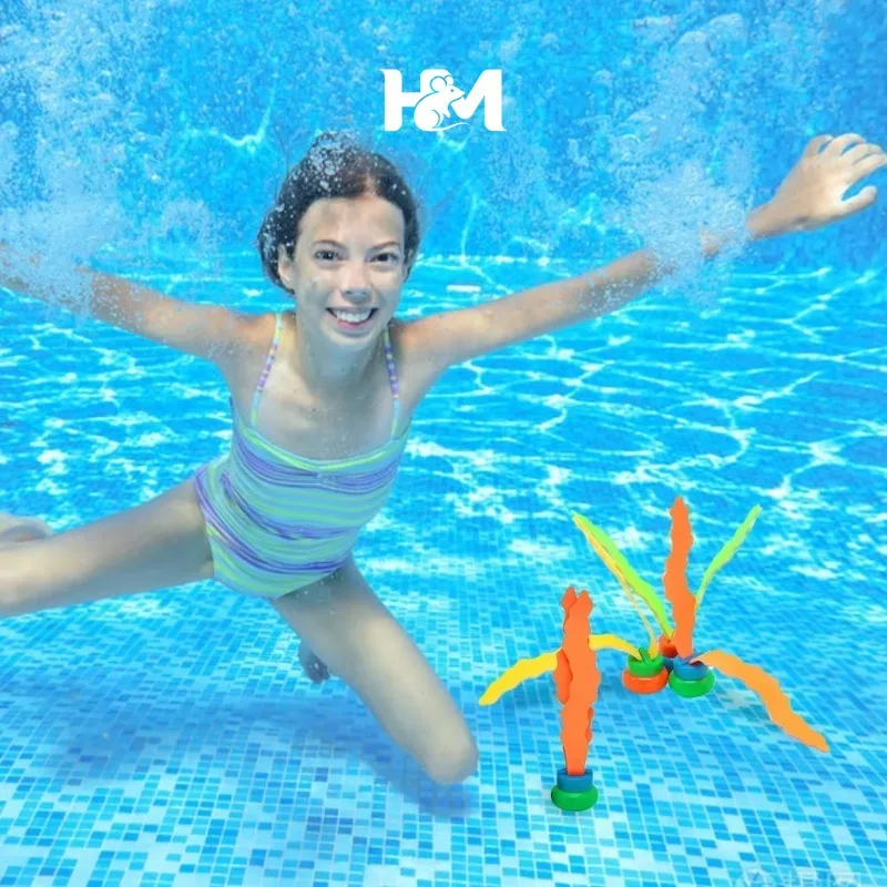 3pcsDiving Toys Plastic Children Summer Outdoors Swimming Pool Playing in the Water Toy Parent child Interactive Swim Activity