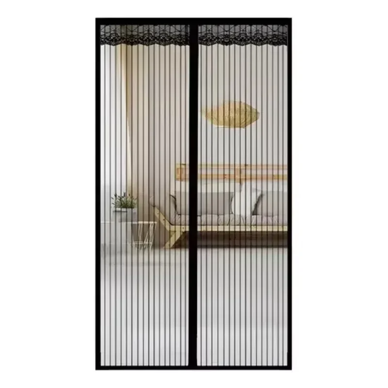 

Magnetic mosquito net curtains dustproof breathable mosquito proof High quality