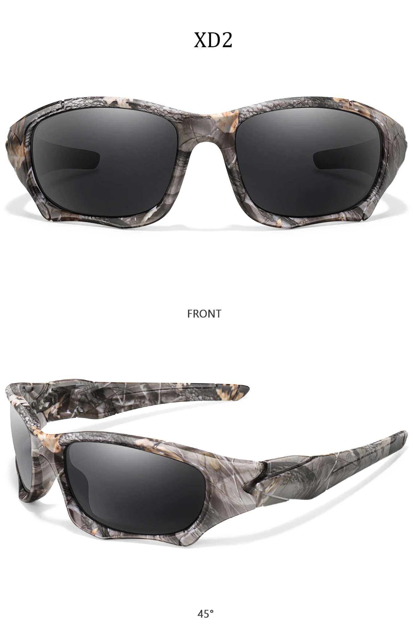 Klassische polarisierte Sonnenbrille für Damen und Herren, UV-Schutz, Fahren, Radfahren, Wandern, Angeln, Brillen mit ovalen Gläsern – Detail 8