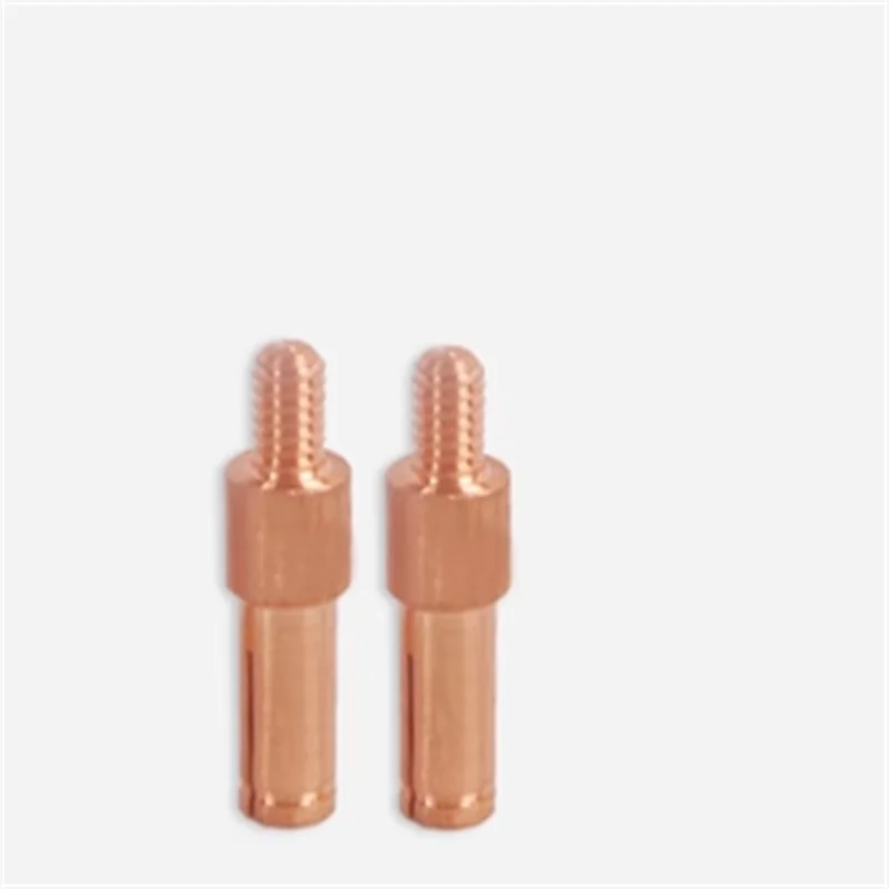 Pe Elektrische Fusiemachine Gezamenlijke Stomplasmachine Accessoire Koperen Kop D 4.0 4.7 5.0Mm Rubberen Huls Vrouwelijke Kop