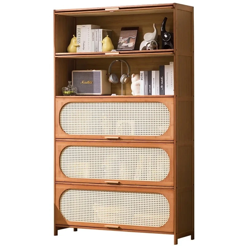 

Bookshelf Shelf Floor-to-ceiling bookcase Living room against the wall Multi-layer storage cabinet Locker Simple bedroom