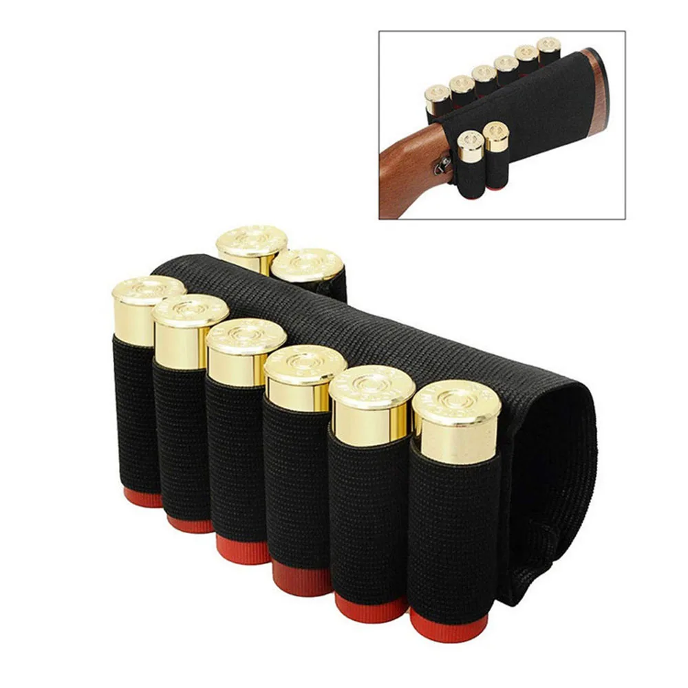 8-Cell Tactical Ammo Pouch Shotgun Holster Ammo Storage Pouch Outdoor Portable Dual-Purpose Holster