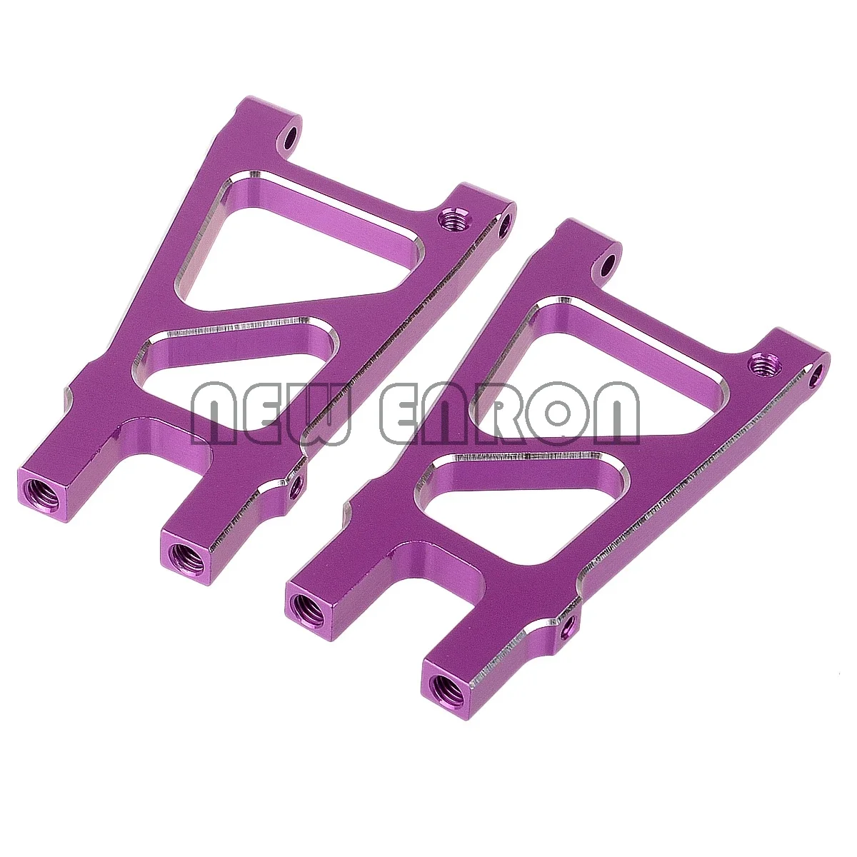 1 Pair Almiunum Rear Lower Suspension Arm 08039/08050 1/10 Upgrade Parts for RC HSP Off Road Truck