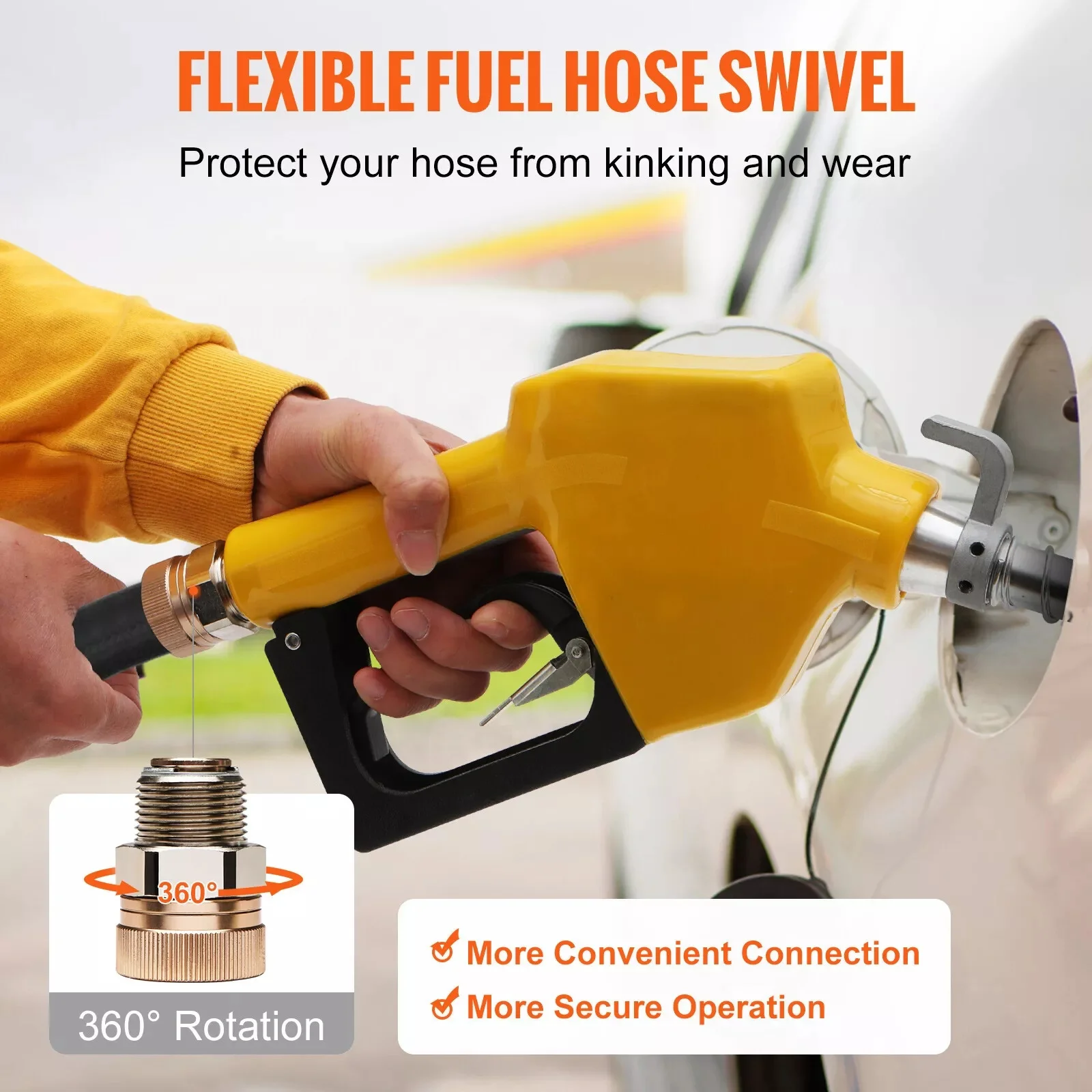 Automatic Fuel Nozzle Shut Off Fuel Refilling 3/4