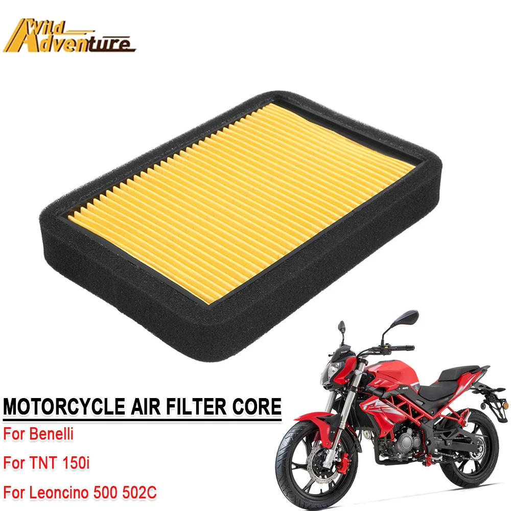 

Motorcycle Intake Air Filter Cleaner Fit For Benelli 150CC 500CC For TNT 150i For Leoncino 500 502C Cleaner Air Purification
