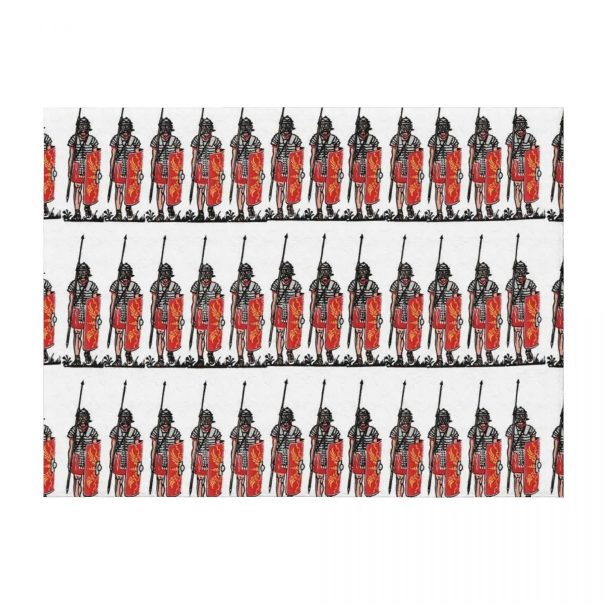 

Marching Roman legionaries Throw Blanket Luxury Brand Warm Blankets For Baby Soft Beds Blankets