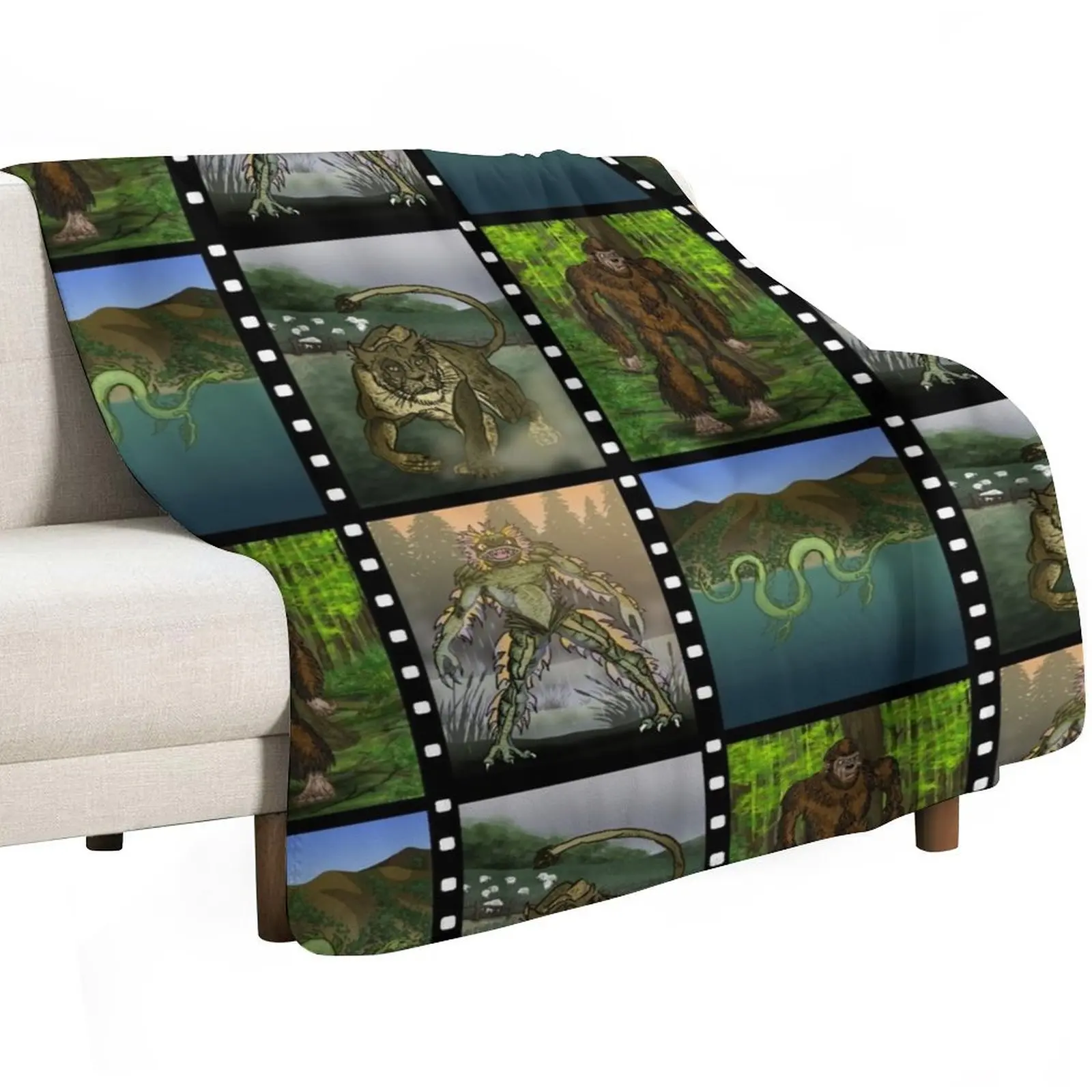 Cryptozoology, Cryptids and Forteana series 1 Throw Blanket christmas decoration funny gift Luxury Quilt Hair Vintage Blankets