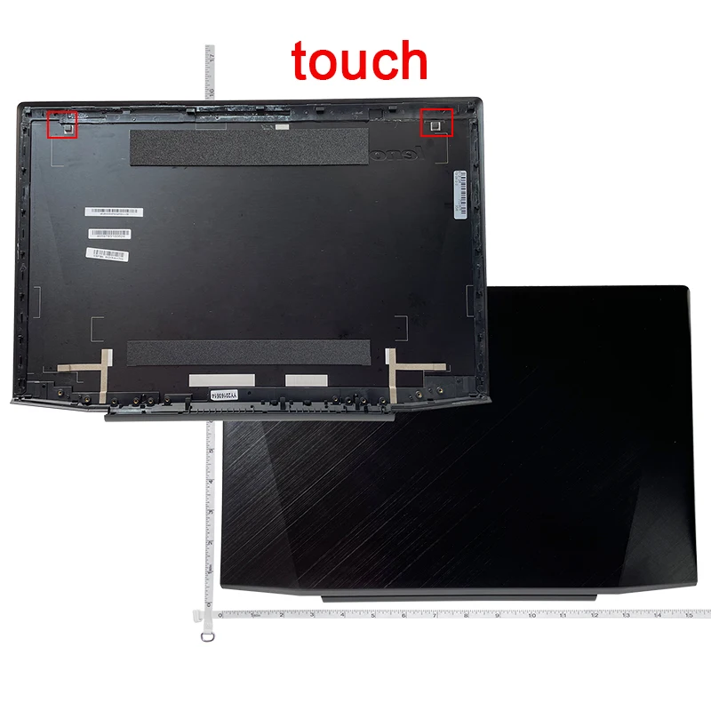 Imagem -03 - Gzeele-lcd Tampa Traseira para Lenovo Y50 Y5070 156 Polegadas Am14r000400 com Tela Sensível ao Toque e Moldura Frontal