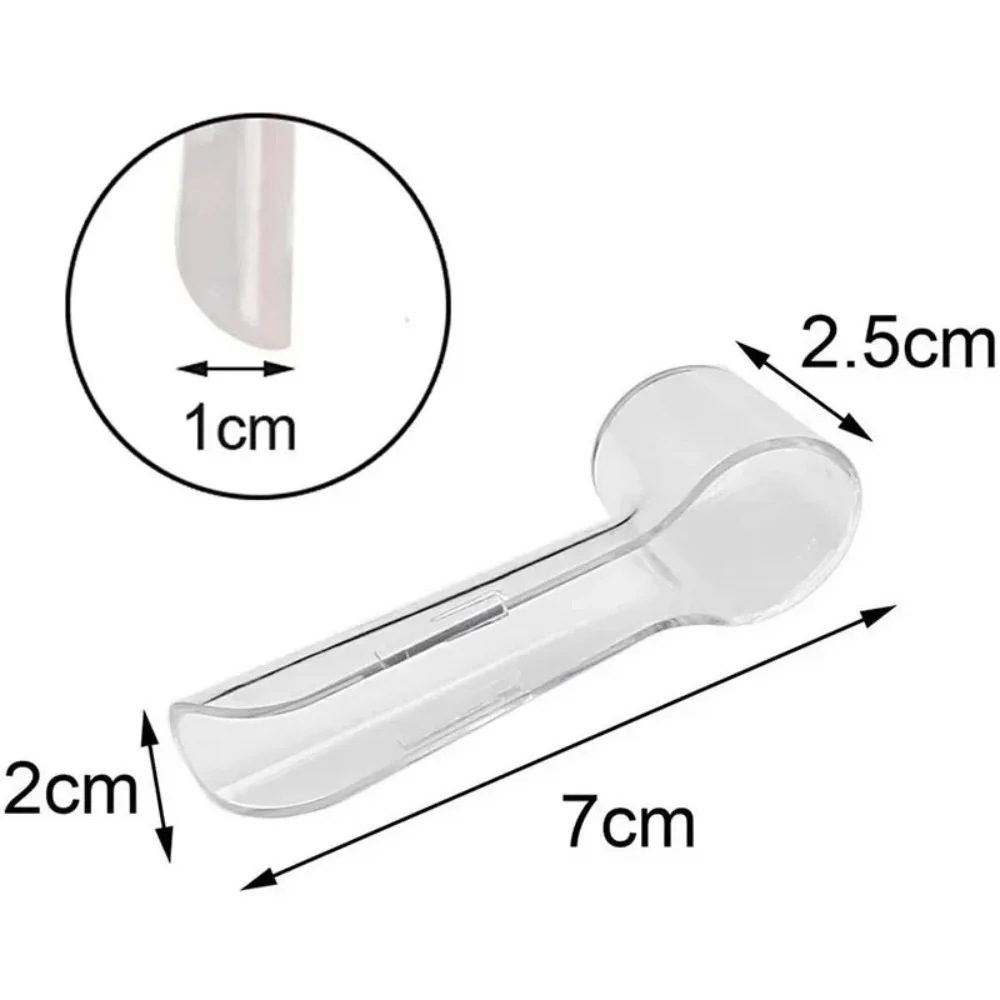 40/80Pcs Toothbrush Dustproof Covers Caps Round Replacement Brush Heads Compatible with Oral B Electric Toothbrush Series
