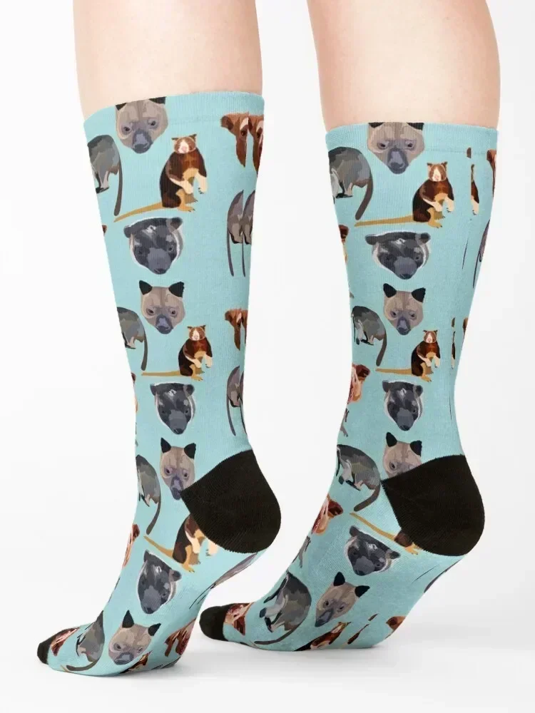 T is for Tree Kangaroo Socks Sports new in's tennis floral Socks Men's Women's
