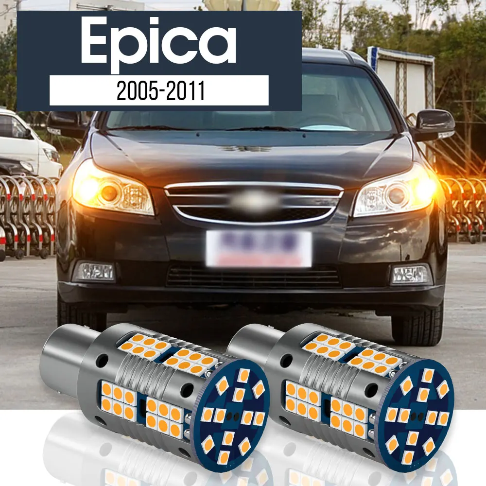 

2pcs LED Turn Signal Light Lamp Blub Canbus Accessories For Chevrolet Epica 2005-2011 2006 2007 2008 2009 2010