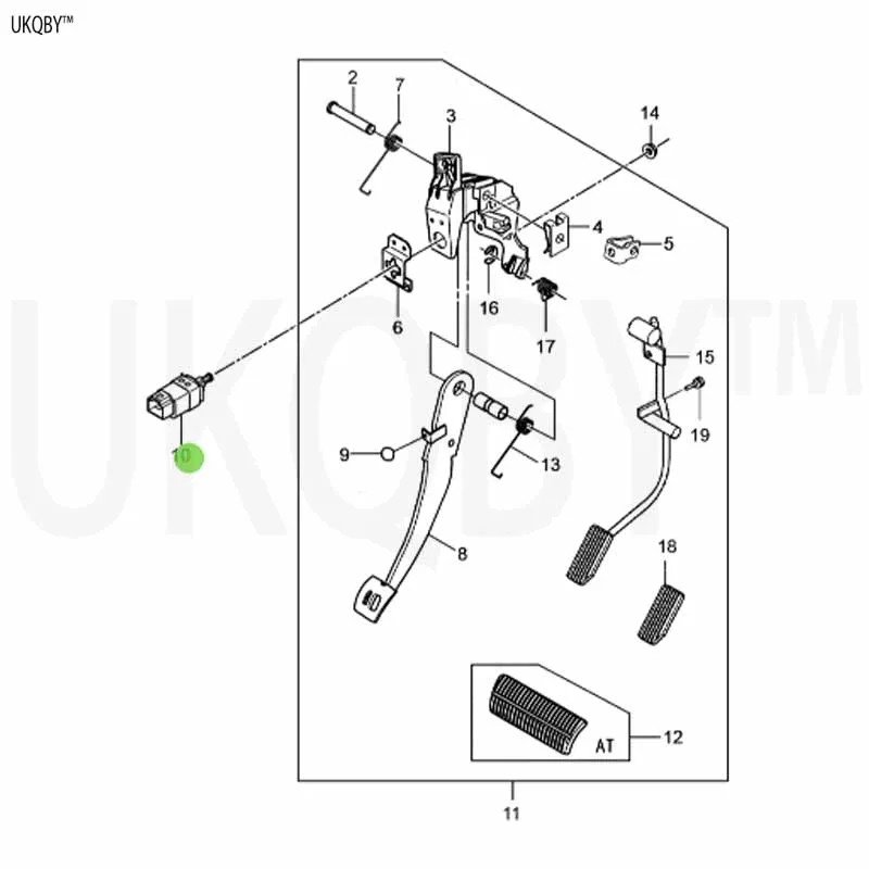ناقل الحركة الأوتوماتيكي على إيقاف Bu ic k Ex ce ll e 95368629 9001352 95919313 96440926 96552790   BSZDK9017 OSW 0950110 96874571