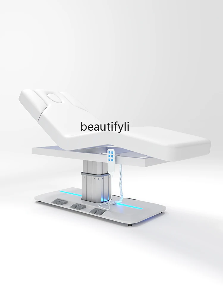 

High-End Electric Beauty Bed with Foot Control Multi-Function Lifting Beauty Salon Special Medical Beauty Bed