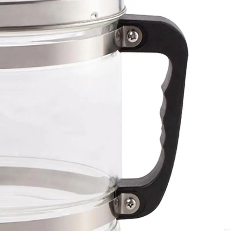 2025 جديد حاوية محطمة كبيرة في الحاوية المريحة ، زجاجة تجميع الماء للمختبر لمختبر آلة مقطرة