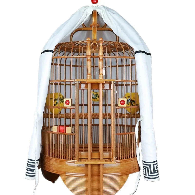 Bird cage, bamboo cage, thrush starling cage, premium