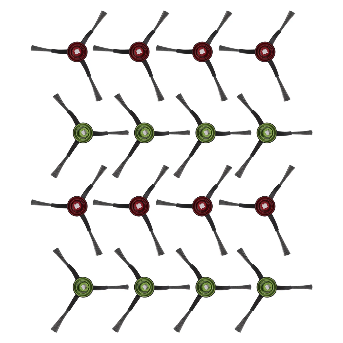 Ecovac deebot用サイドブラシ,ロボット掃除機アクセサリー,ozmo t9,t9,aivi,t8 max,t8 power,t8 pro,16個
