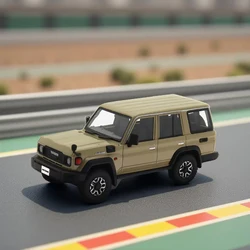 Hi-story Brand Model Car 1/43 TOYOTA LAND CRUISER【70 AX(2023)】Resin Car Toy Vehicles Metal Model Car Decoration Kids Gift Boy
