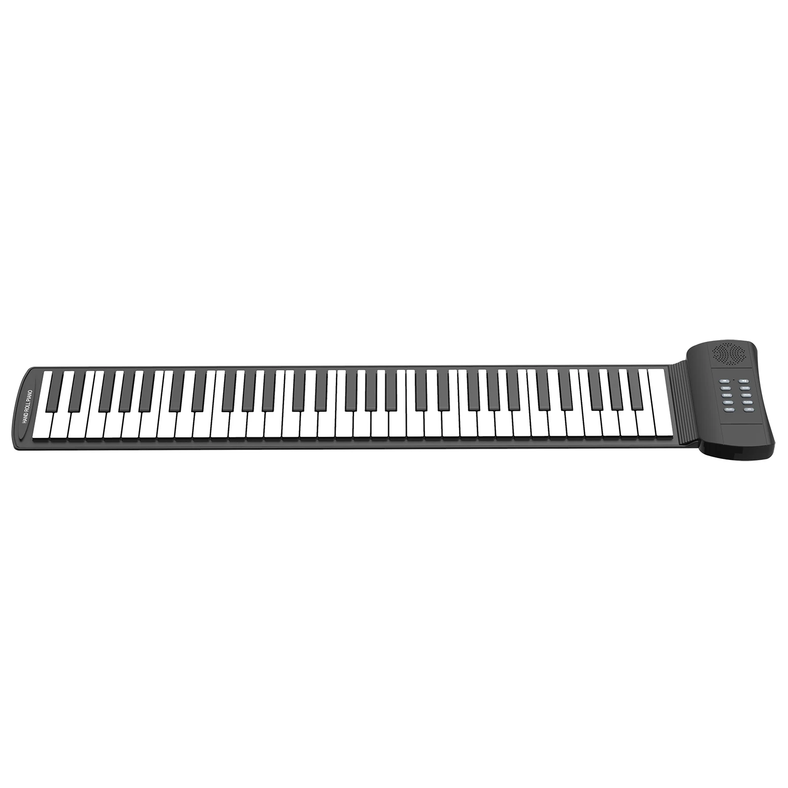 IRIN PM61 61 Keys Hand Roll Piano Portable Foldable Silicone Electronic Piano Keyboard Instrument 16 Tones Electronic Piano