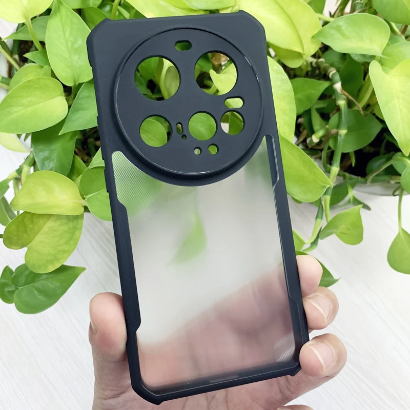 Xundd Case For Xiaomi 15 Ultra Airbags Shockproof PC + TPU Frame Transparent Back Cover for Mi 15 Ultra Shell Funda