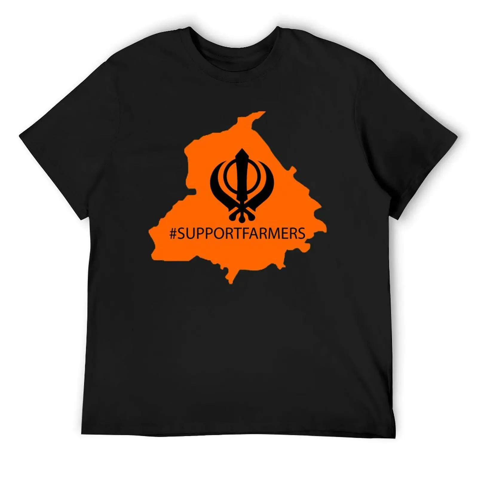 

Support Punjabi Farmers - Kisan T-Shirt animal prinfor boys tees shirts graphic tees mens designer clothes