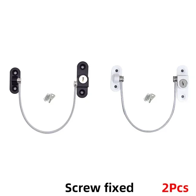 1/2/4Pcs Child Protection for Windows From Children Lock Baby Safety Window Stainless Steel Child Safety Locks Protection C83