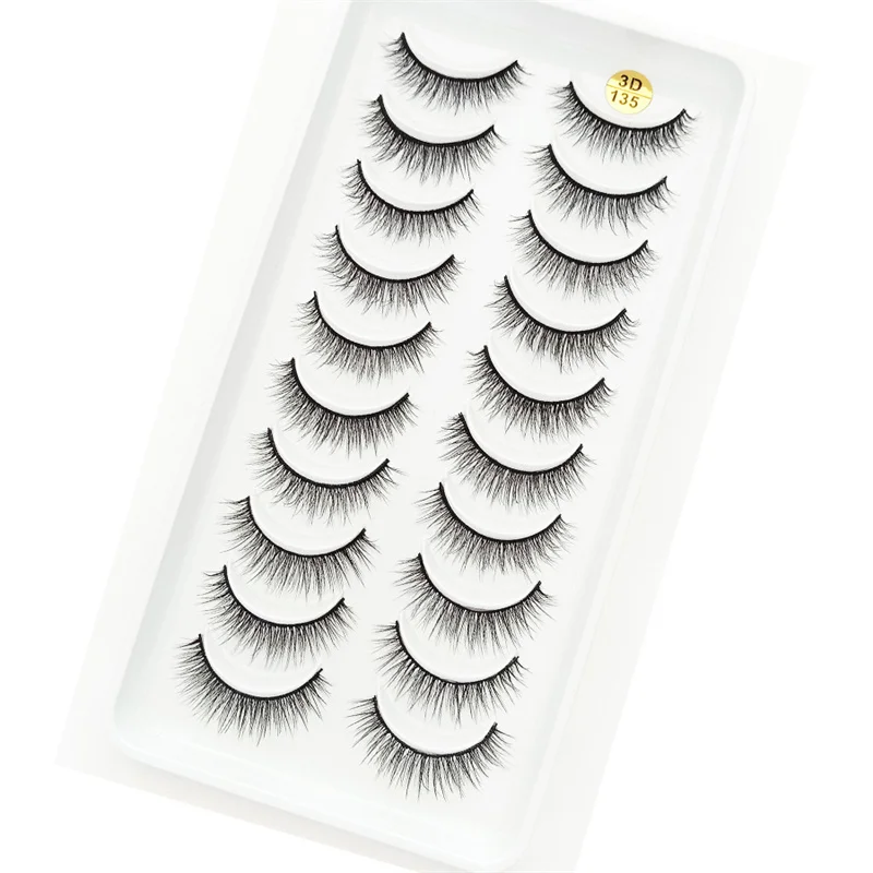 3D Great texture invisible and soft magnification long-lasting Various Styles Full strip eyelash