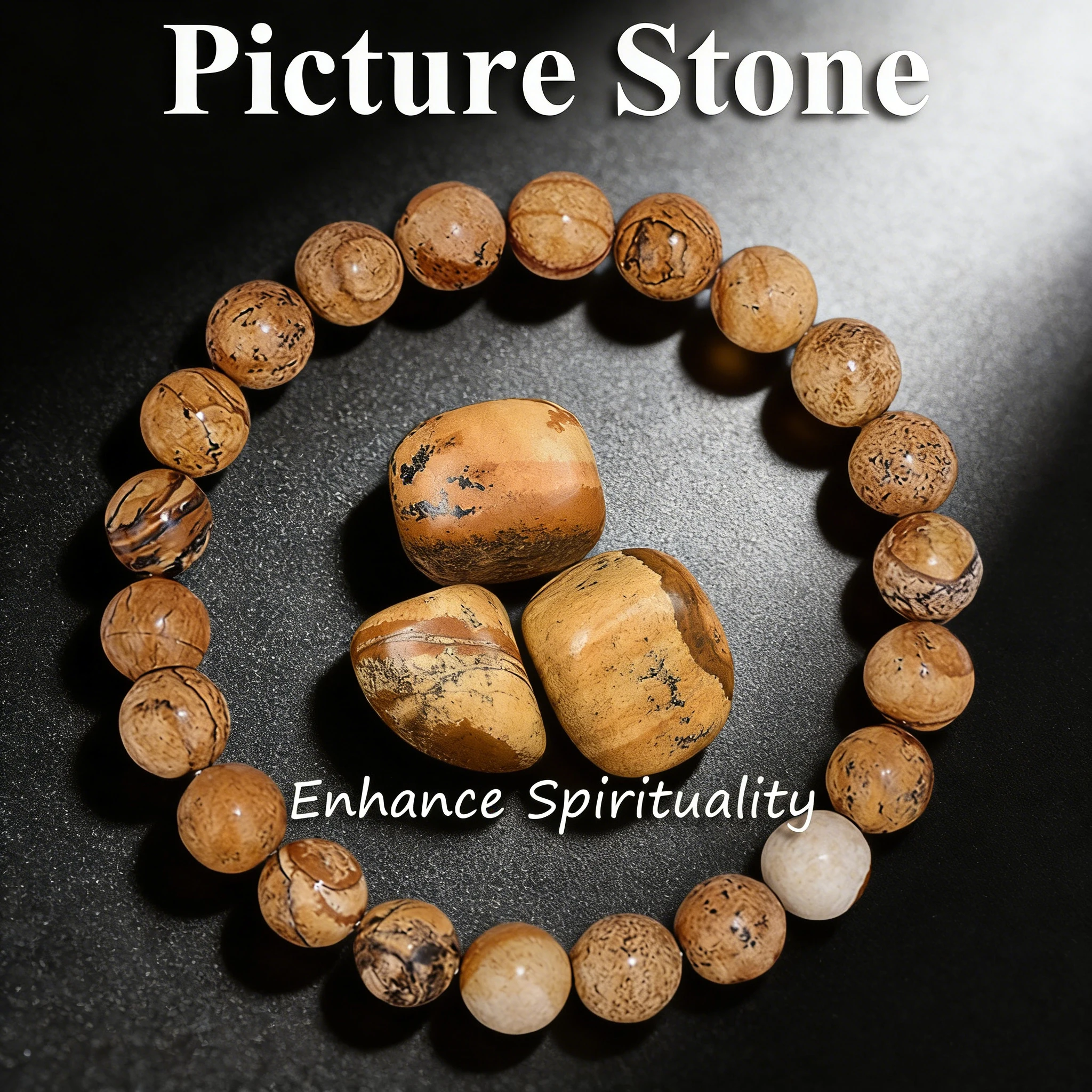 Hematite Beads 6 8 10mm Round Gemstone Beaded Bracelet for Men Women Vitality Reiki Charm Healing Crystal Jewelry Stacking Gift image 3