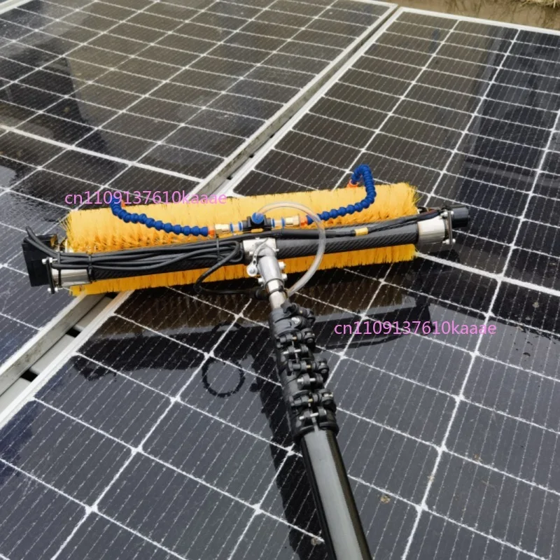 

Solar Panel Rotary Cleaning Robot Brush Factory Manual Rotation Electric Water/dry Roller Brush