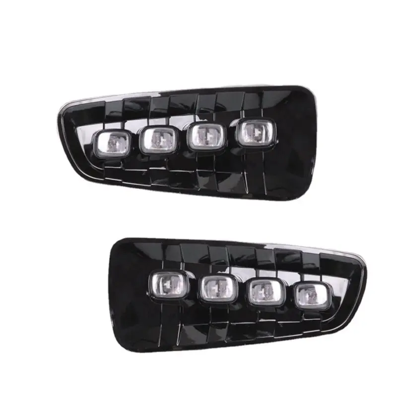Reliable-Turn Signal Yellow Fog Lamp DRL LED Daytime Running Light 1 Pair For Ford Raptor SVT F150 2009-2014