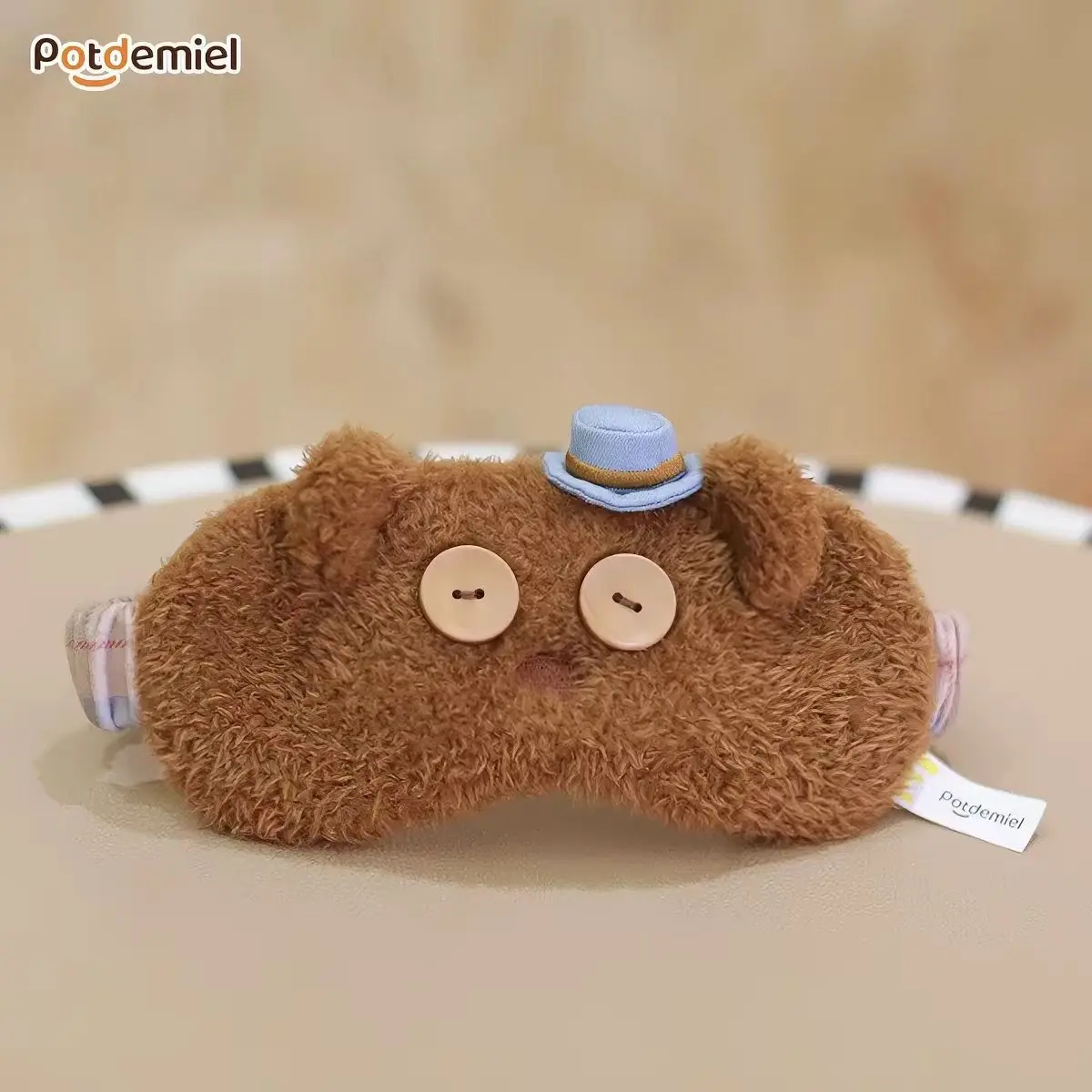 New Arrival  Authentic Potdemiel Toothless Night Shadow Shawl Blanket Tim Bear Midnight Sleep Eye Mask In Stock Birthday Gift