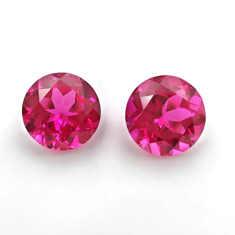 Hochwertiger Rubin, UV-geprüft, Taubenblut-Rubin, 12,0 mm, 6,0 ct, runder Schliff, Edelstein für Schmuckherstellung/Sammlung, Edelstein – Detail 3