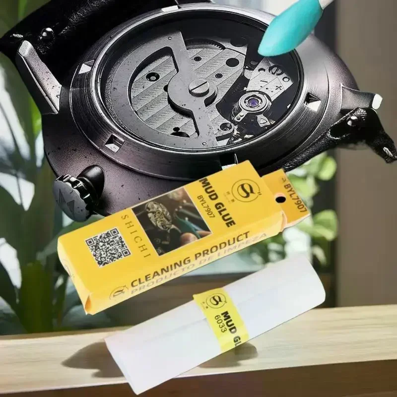 Handy 1Pcs Green Putty Cleaner for Watch Dial, Dust Remover, Essential DIY Watchmaker Tool