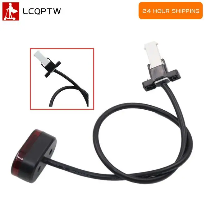 For Xiaomi M365 1s Pro Scooter Luz Trasei Da Cauda Lâmpada Led Aviso Stoplight à Prova Dwaterproof água Freio Pássaro De Seguran