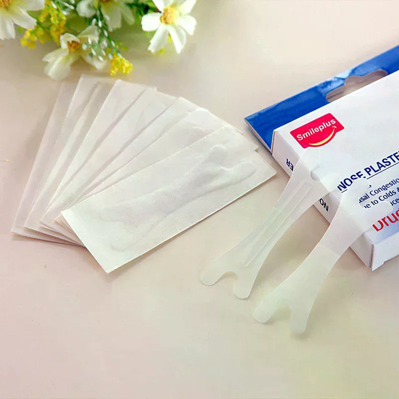 /YOV/10Pcs Disposable Anti Snoring Nasal Strip Relief Stuffy Ventilation Nose Patches New