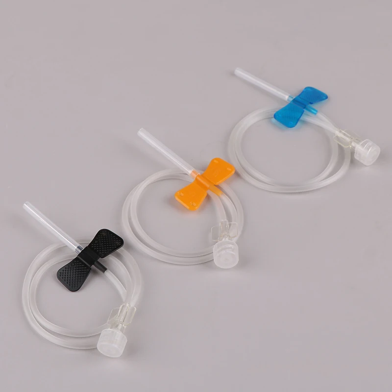 Disposable Sterile Scalp Vein Set Pet Scalp Vein Butterfly Needle With Double Wings For Infusion Set