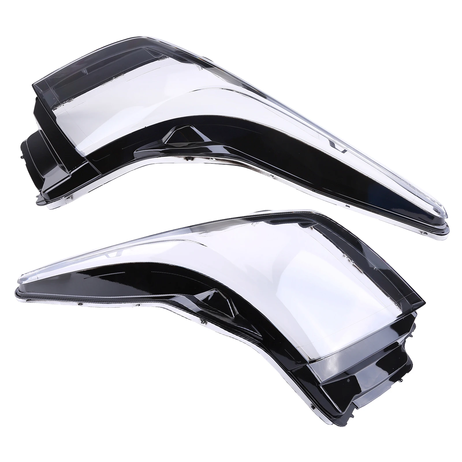

2pcs Headlamp Covers Headlight Cover Replacement Car Front Headlamp Shade Clear Lens Protectors Compatible for ATS 2013-2018