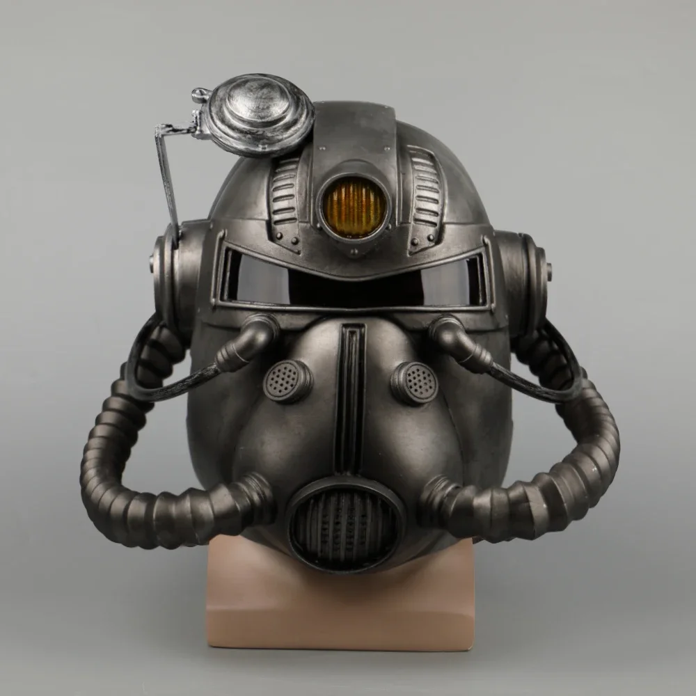 เกม Power Armor หมวกกันน็อกสวมใส่ T-51 หมวกกันน็อกคอสเพลย์ Fall out Handmade หมวกกันน็อกผู้ใหญ่ฮาโลวีน Prop
