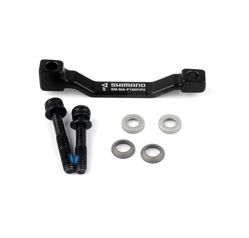 SHIMANO MTB Bremsscheibenadapter PM A 180 mm 203 mm Bremsscheibe Post Mount Konverter Ultraleichte Mountainbike-Teile – Detail 6