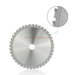 1pc Metal Cutting Blade Disc 136/165/180/230/305/355mm Carbide Circular Saw Blade 30T-80T For Steel Circular Metal Cutting Blade