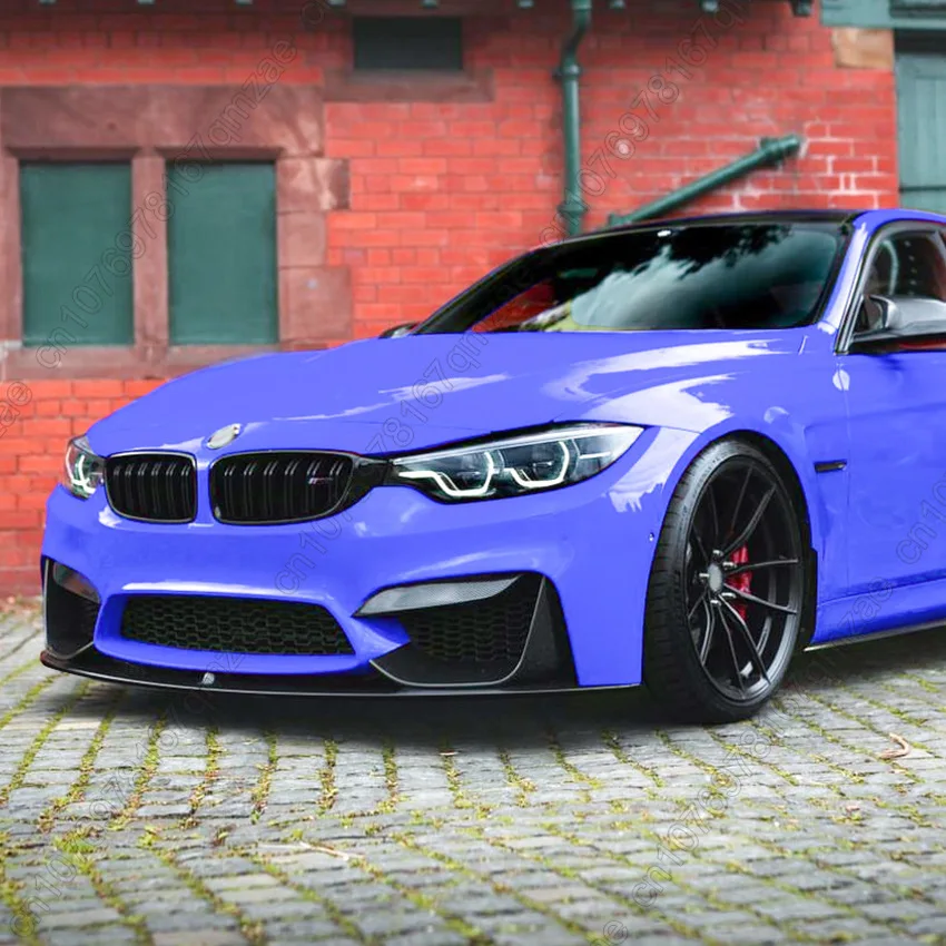 Black Car Front Bumper Lip Side Splitter Canards Spoiler For BMW 3 4 Series M3 M4 F80 F81 F82 F83 2013-2020 Fog Lamp Grill Trim